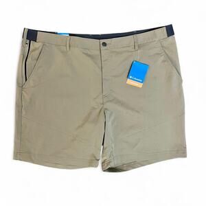 Columbia Sportswear Omni-Shade Tech Trail Shorts Size 44 Waist Outdoor Hiking